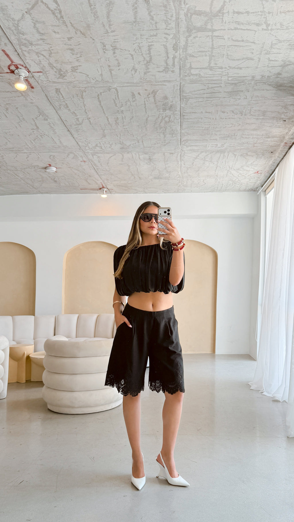Lace Bermudas