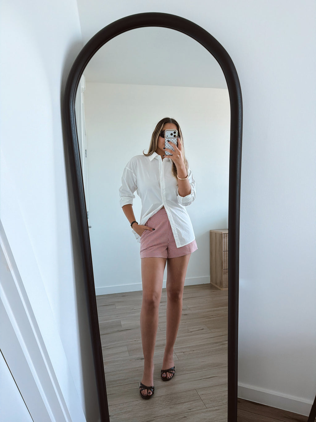 Gingham Shorts